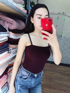 Áo 2 dây tivi