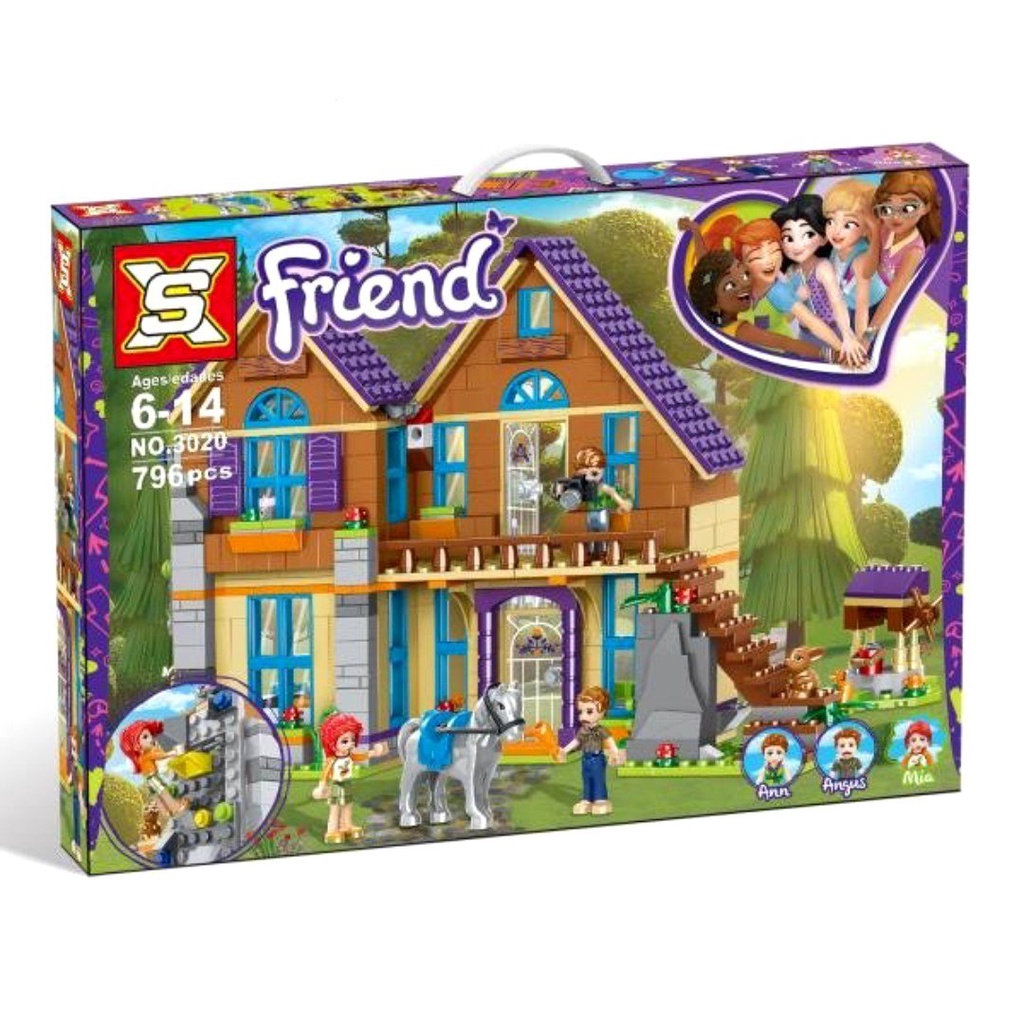 Đồ chơi lắp ráp ngôi nhà của Mia 37112 - 3020