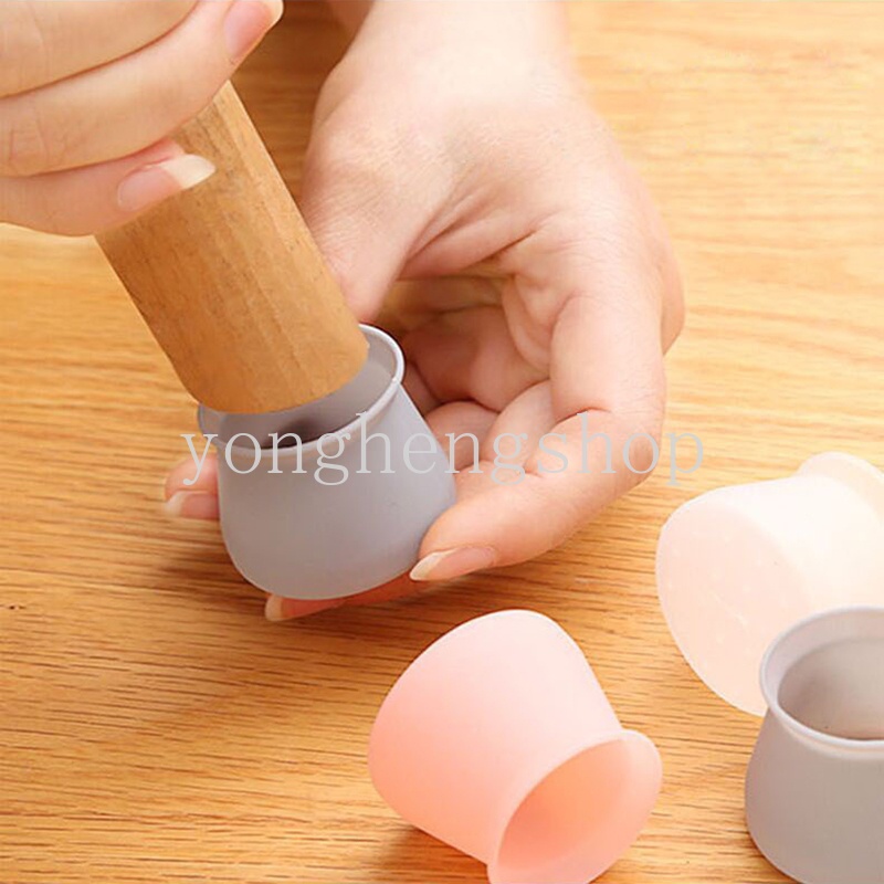 Miếng silicone bọc chân bàn ghế chống trượt tiện dụng