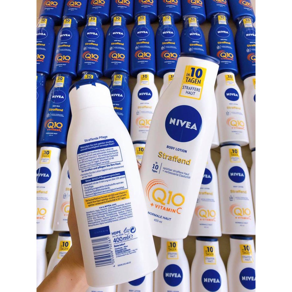 Dưỡng thể Nivea Q10+ VitaminC 400ml