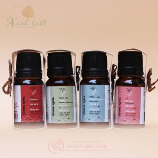 [Vietherb] Tinh Dầu Nguyên Chất- Vietherb Essential Oil- Tinh Dầu Từ Các Loại Cây & Lá Rừng [Xanh Suốt]