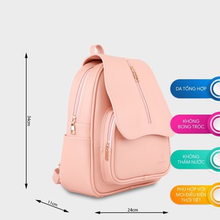 Balo Nữ YUUNY YBA12 Thời Trang Đi Học, Đi Làm Ngọt Ngào Nữ Tính