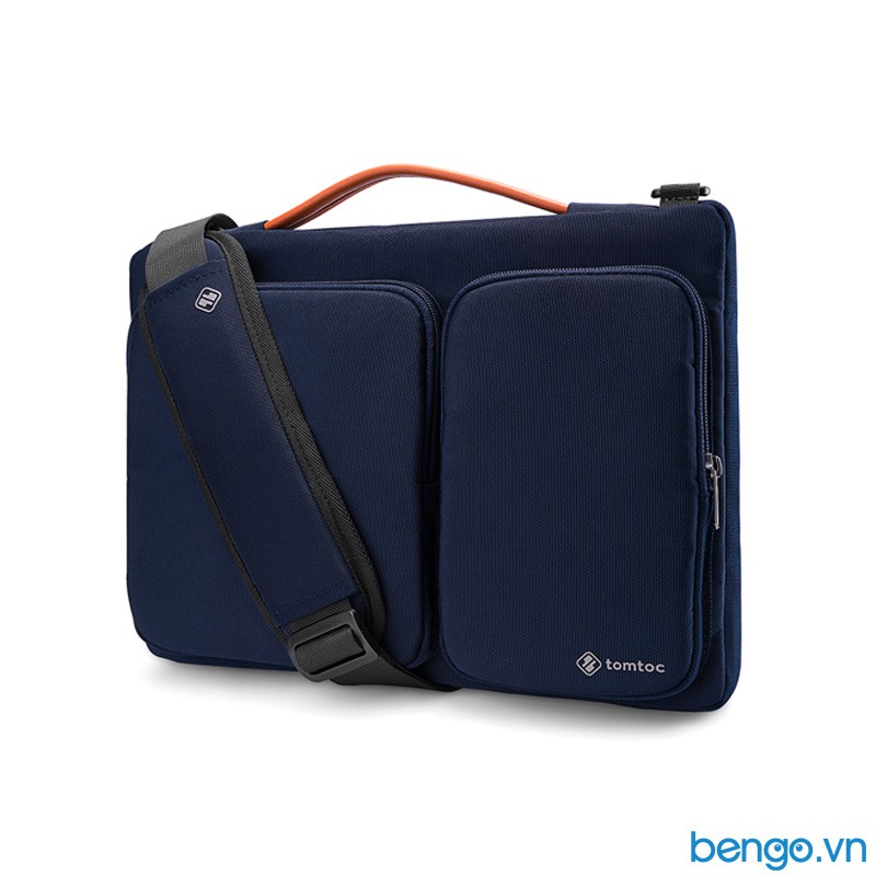 Túi đeo chống sốc MacBook Pro 13"/MacBook Air 13" TOMTOC (USA) 360° Protective Shoulder Bags - A42-C02