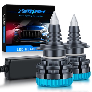 Bóng đèn pha LED 25000LM H7 9012 9005 9006 HB3 HB4 H11 H8 120W 6000K thủy tinh chiếu sáng 360 độ dành cho xe hơi