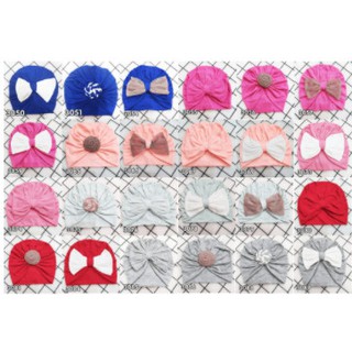 Nón turban bé gái nhiều màu cho bé từ 6-36tháng