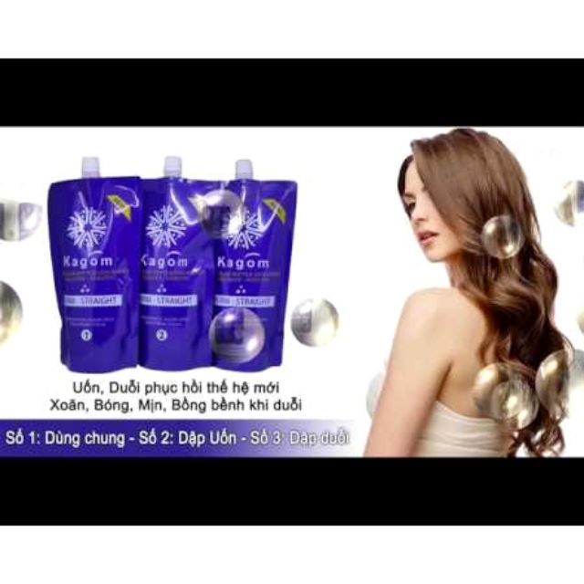Bộ sản phẩm uốn duỗi KAGOM