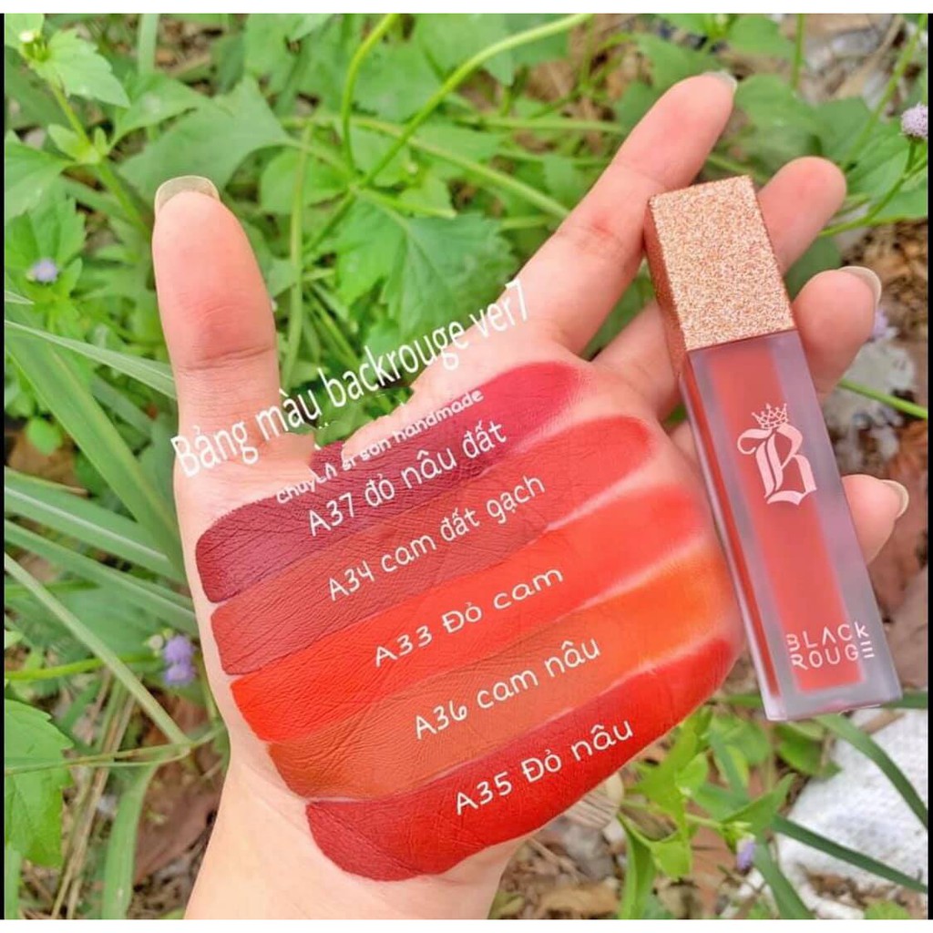 [ Chuấn Chính Hãng ] Son Black Rouge Ver 7 , Son Kem Lì Mẫu Mới | Thế Giới Skin Care