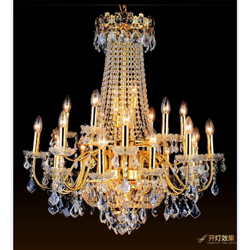 Đèn Chùm pha Lê k9 Crystal nhập khẩu