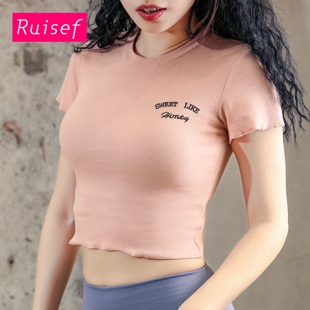 Áo croptop dệt kim hàng nhập siêu đẹp