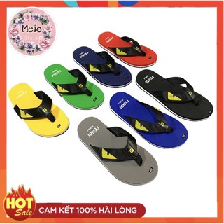 Dép kẹp nam nữ unisex 2 mắt vàng hot trend