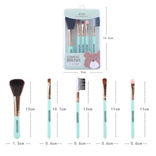 Bộ cọ trang điểm cá nhân 5 món
