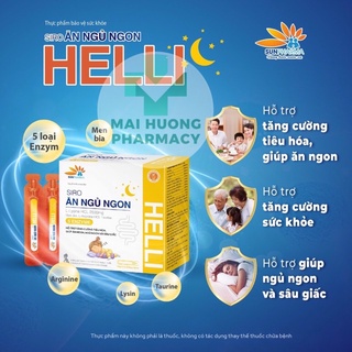 Siro ăn ngủ ngon helli hộp 15 ống