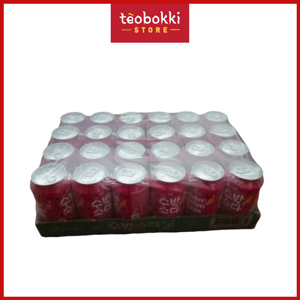 Thùng 24 lon soda dưa hấu 350ml