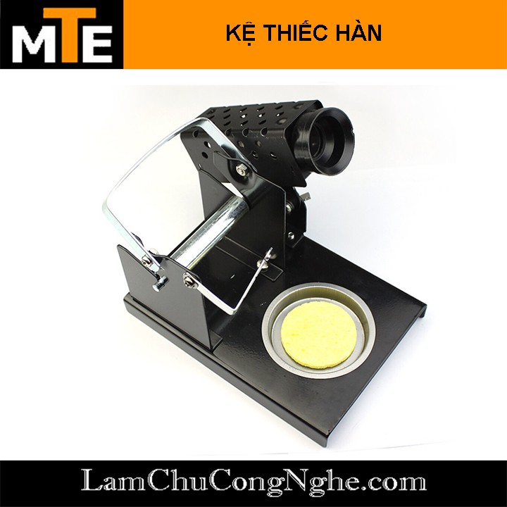 Giá đỡ mỏ hàn kèm kệ thiếc hàn loại tốt chống mũi hàn tiếp xúc với bên ngoài