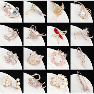 Cài Áo Đính Đá Đẹp- Ghim Cài Áo Thời Trang