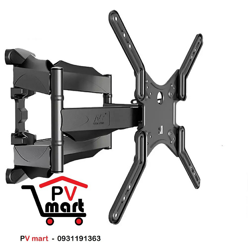 GIÁ TREO TIVI NB P5P6  - Khung treo cao cấp xoay 360 NB P5P6