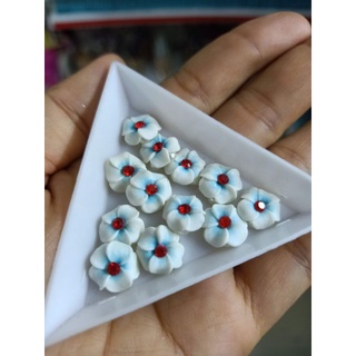 hoa đậu bột trang trí nails 5 cánh
