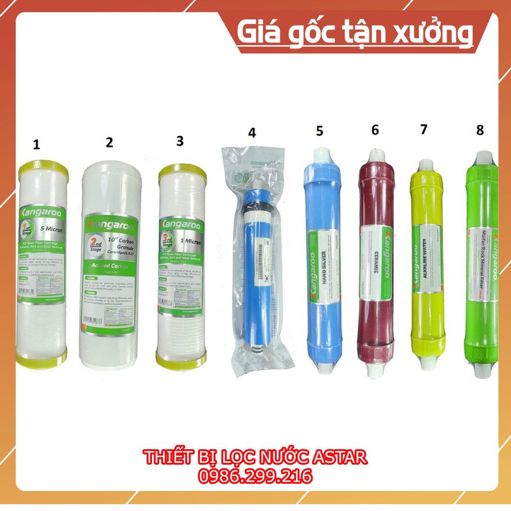 Combo 8 Lõi Lọc Kangaroo ♦  Feeship | BigBuy360 - bigbuy360.vn