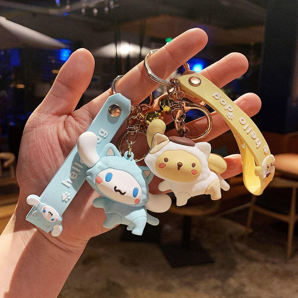Móc Khóa Hình Thỏ Melody Hoạt Hình Kiểu Hàn Quốc Sáng Tạo REBUY1 Cho Nam / Nữ