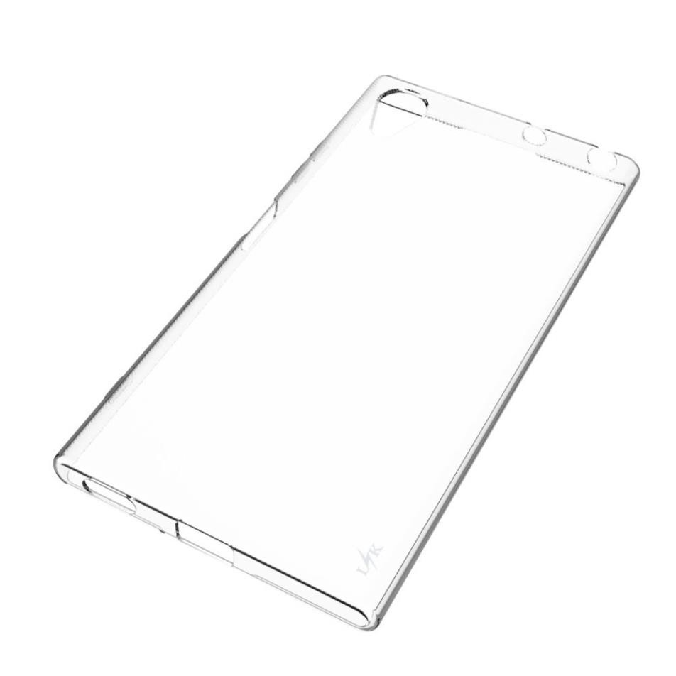 Ốp lưng silicon dẻo trong suốt mỏng 0.6mm cho Sony Xperia XA1 Plus hiệu Ultra Thin - Hàng chính hãng