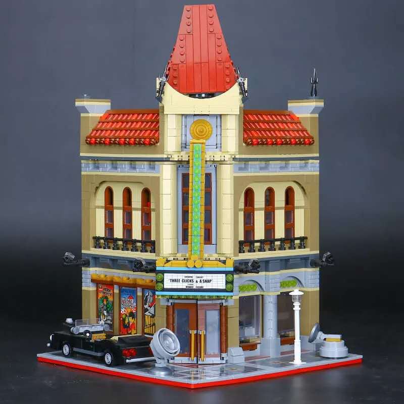 Đồ chơi Lắp ghép Mô hình Palace Cinema Model Building Blocks Rạp Chiếu Phim Palace 99012