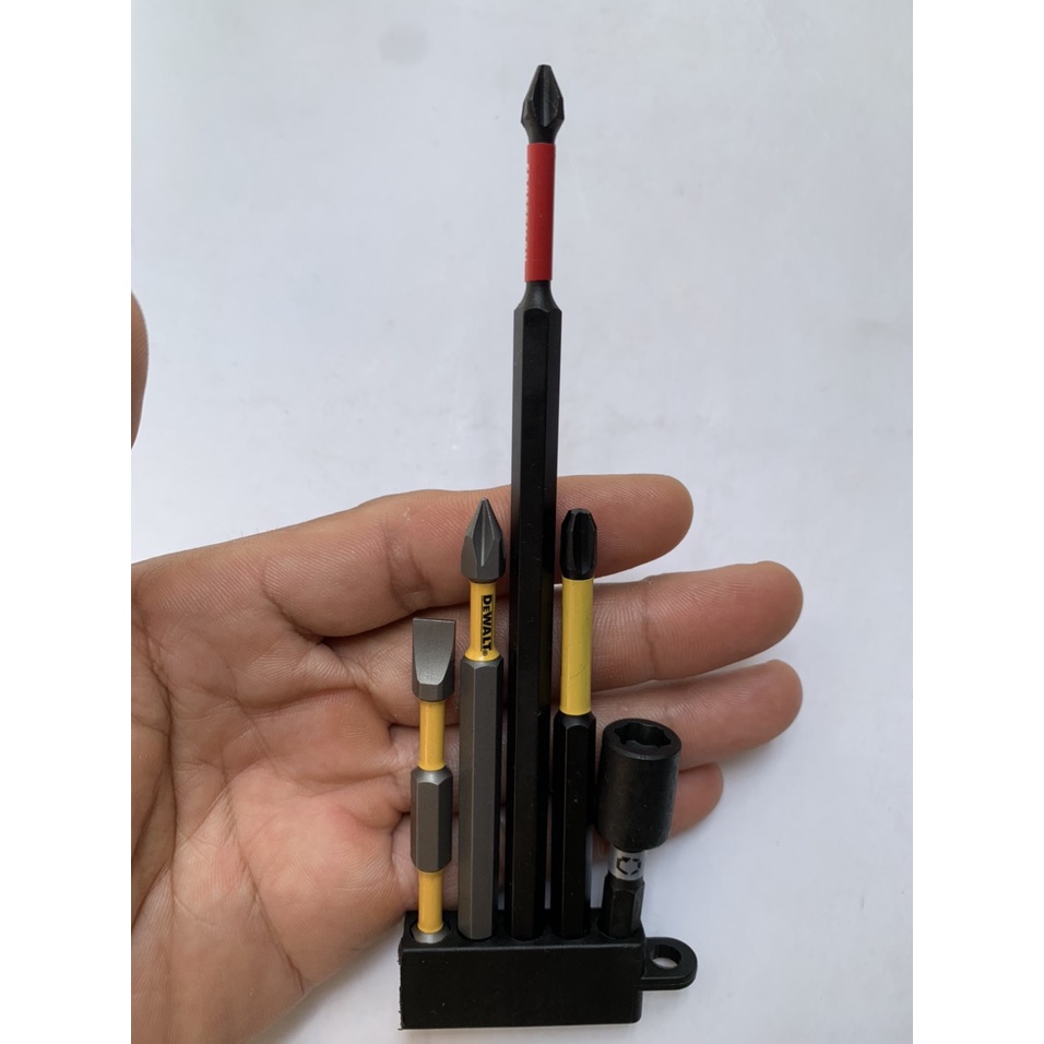 Bộ mũi vít PH1 - PH2 - PH3 - SL8 - đầu bắn tôn chính hãng có từ