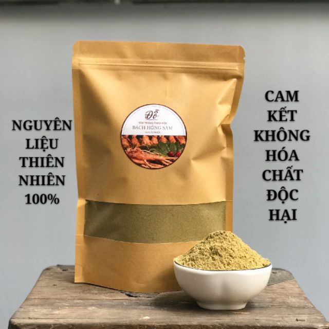 100G; 250G bột thuốc bắc tắm trắng Bạch Hồng Sâm Handmade cam kết không độc hại