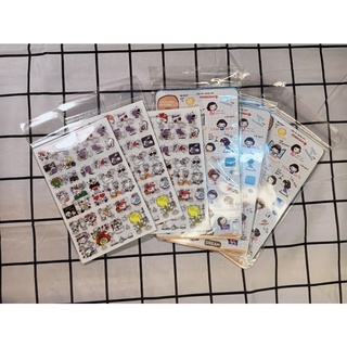 Set stickers trang trí sổ