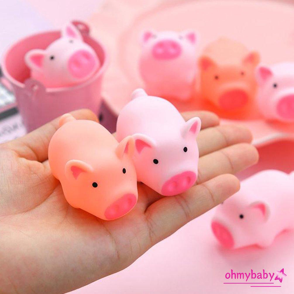 Heo đồ chơi nắn bóp giúp giải tỏa căng thẳng hiệu quả