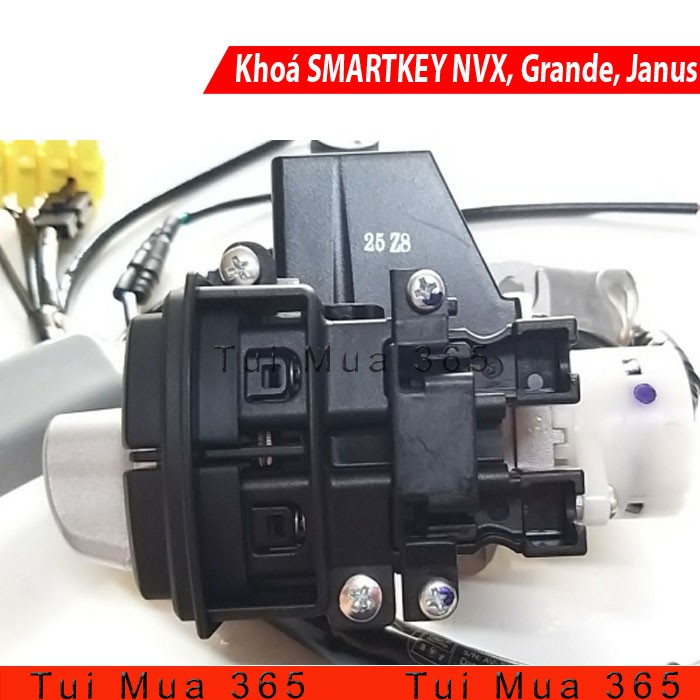 Full Bộ khóa chống trộm cướp Yamaha Smartkey NVX, Grande, Janus