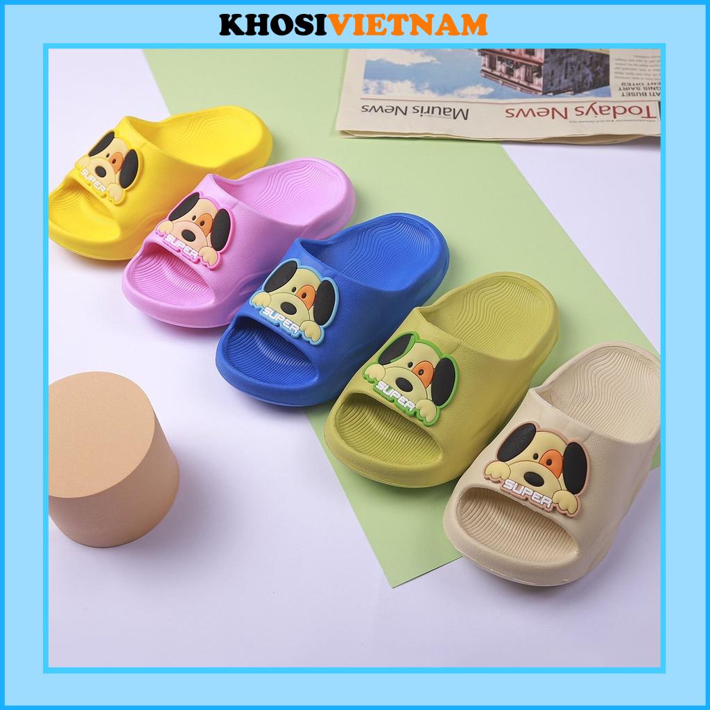 Dép Bánh mỳ  phối hình nghộ nghĩnh siêu nhẹ ,cho bé trai bé giá mã KS258