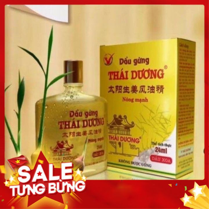 DẦU GỪNG THÁI DƯƠNG 24ML