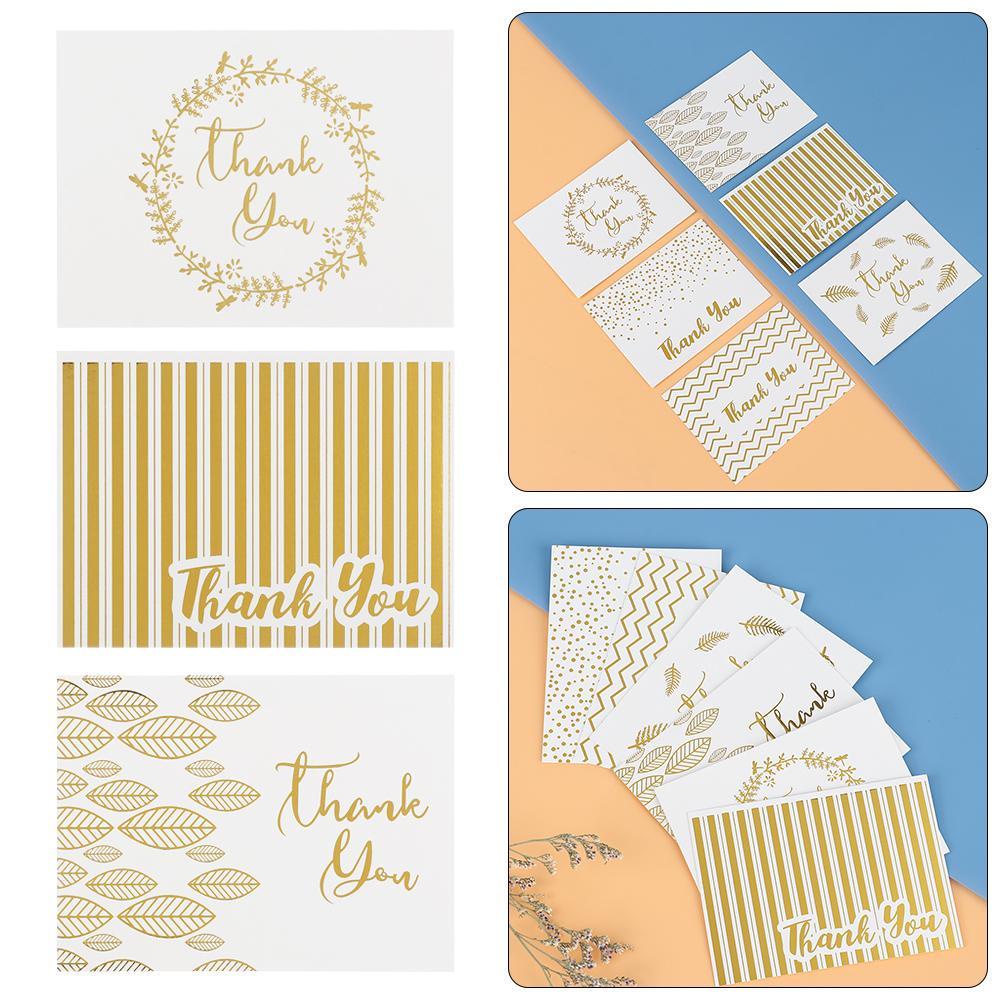 Set 50 Thiệp Mời Đám Cưới In Chữ Thank You