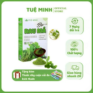 Bột rau má sấy lạnh tuệ minh nguyên chất 100% organic giúp thanh nhiệt cơ thể