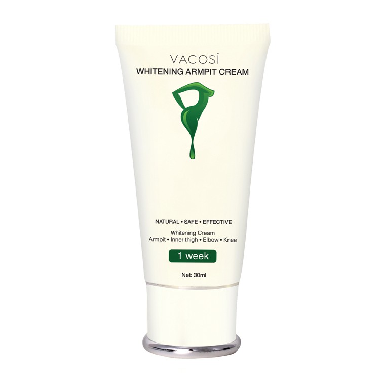Kem Làm Trắng Sáng Vùng Da Dưới Cánh Tay, Khuỷu Tay, Đầu Gối, Bikini Vacosi Whitening Armpit Cream