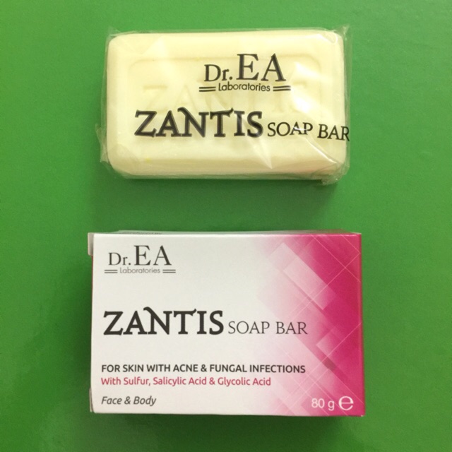 Zantis soap bar- viêm nang lông, mụn trứng cá