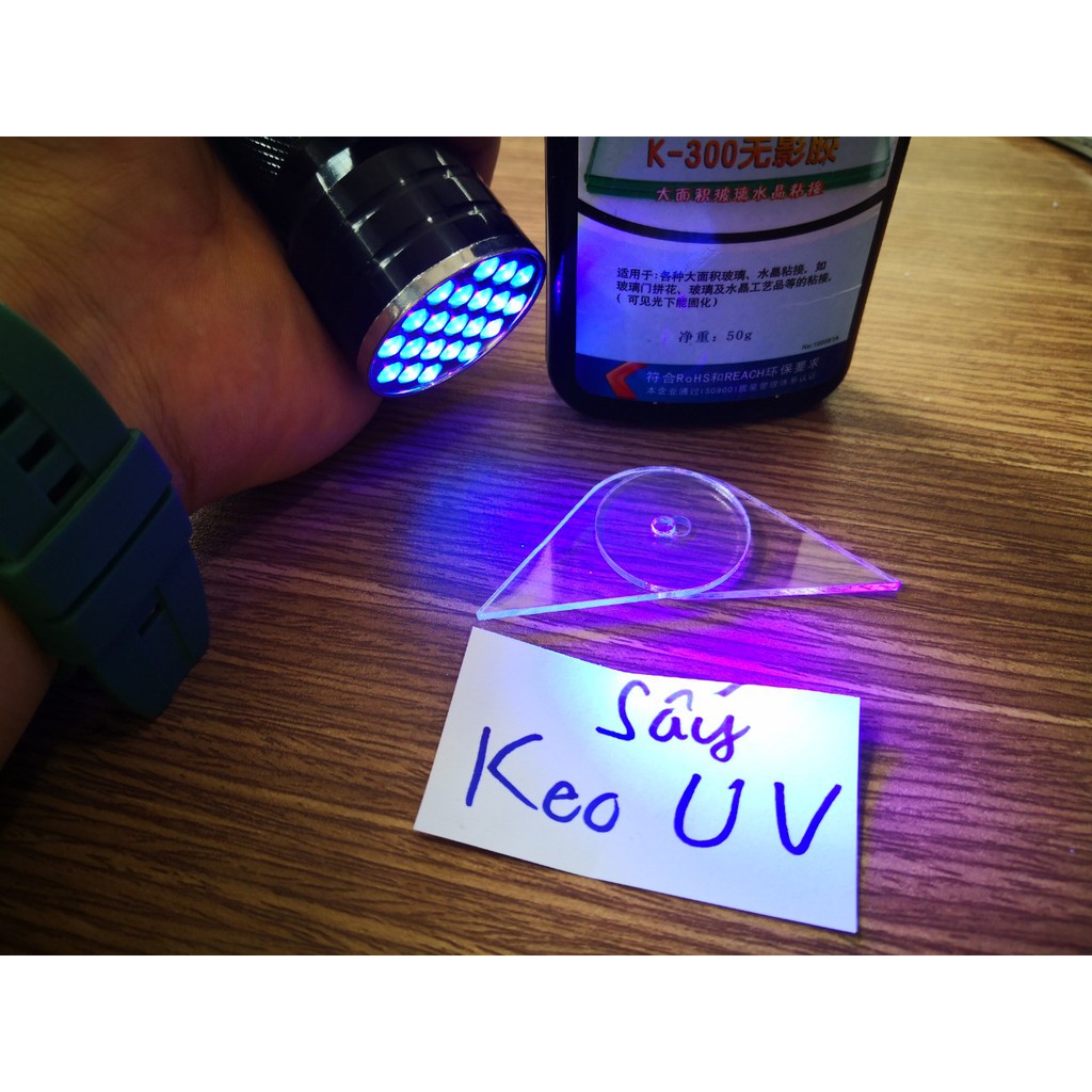 Đèn UV Led 21 Sấy Keo UV, Soi Tiền