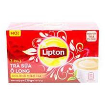 ( hộp 8 gói x 17g)Trà sữa ô long Lipton 3 trong 1