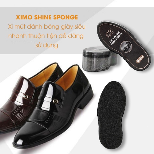 Xi Mút Đánh Bóng Làm Sạch Đồ Da XIMO Shoe Polish Shine Sponge XI33