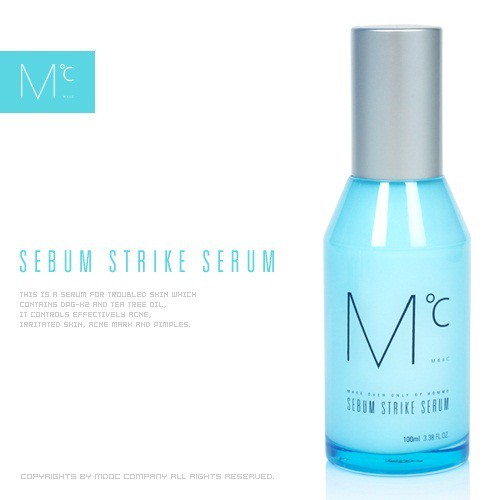 Serum kiềm dầu và dưỡng ẩm Sebum Strike Serum 100ml - MDOC- Mỹ Phẩm Nam - Hàn Quốc