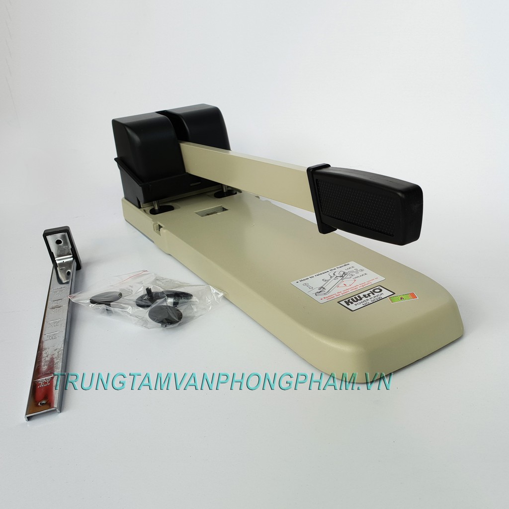 Máy bấm 2 lỗ Kw triO 9330 09330 đục 100 150 190 200 tờ giấy