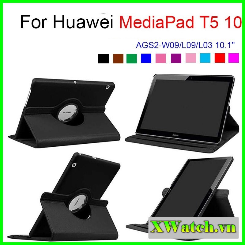 Bao da xoay 360 độ Huawei Mediapad T5 10 10.1 inch - Huawei MediaPad T5 10