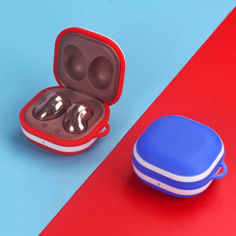 Vỏ Bảo Vệ Hộp Sạc Tai Nghe Không Dây Không Dây Bằng Silicon Chống Sốc Chống Bụi Có Thể Giặt