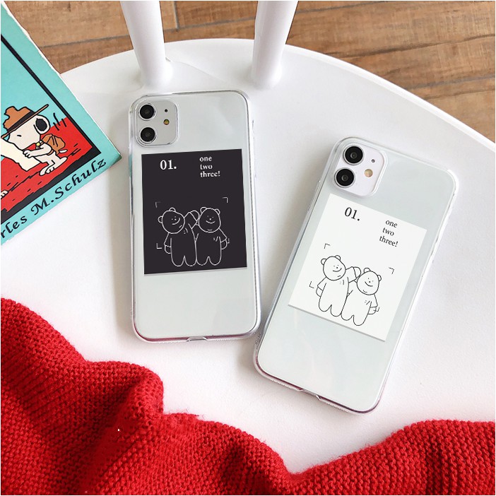 Ốp lưng iphone Gấu 01 viền trong chống ố 5/5s/6/6plus/6s/6splus/7/7plus/8/8plus/x/xr/xs/11/12/pro/max/plus/promax | BigBuy360 - bigbuy360.vn