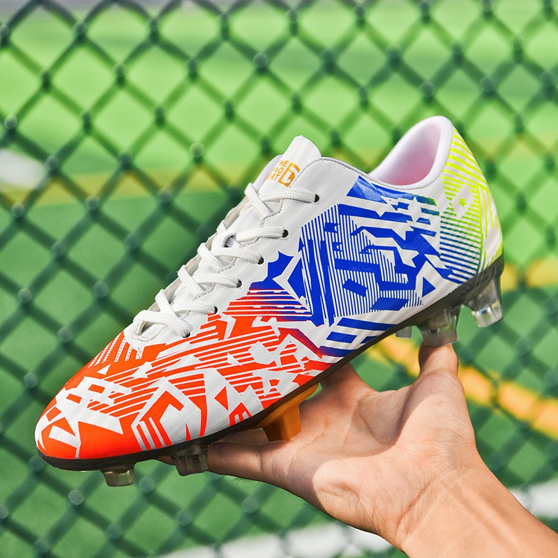 NEW SALE TF Giày bóng đá sân cỏ nhân tạo CR7 Cổ CAO GIÀY ĐÁ BÓNG SÂN CỎ NHÂN TẠO SOCCER SHOES