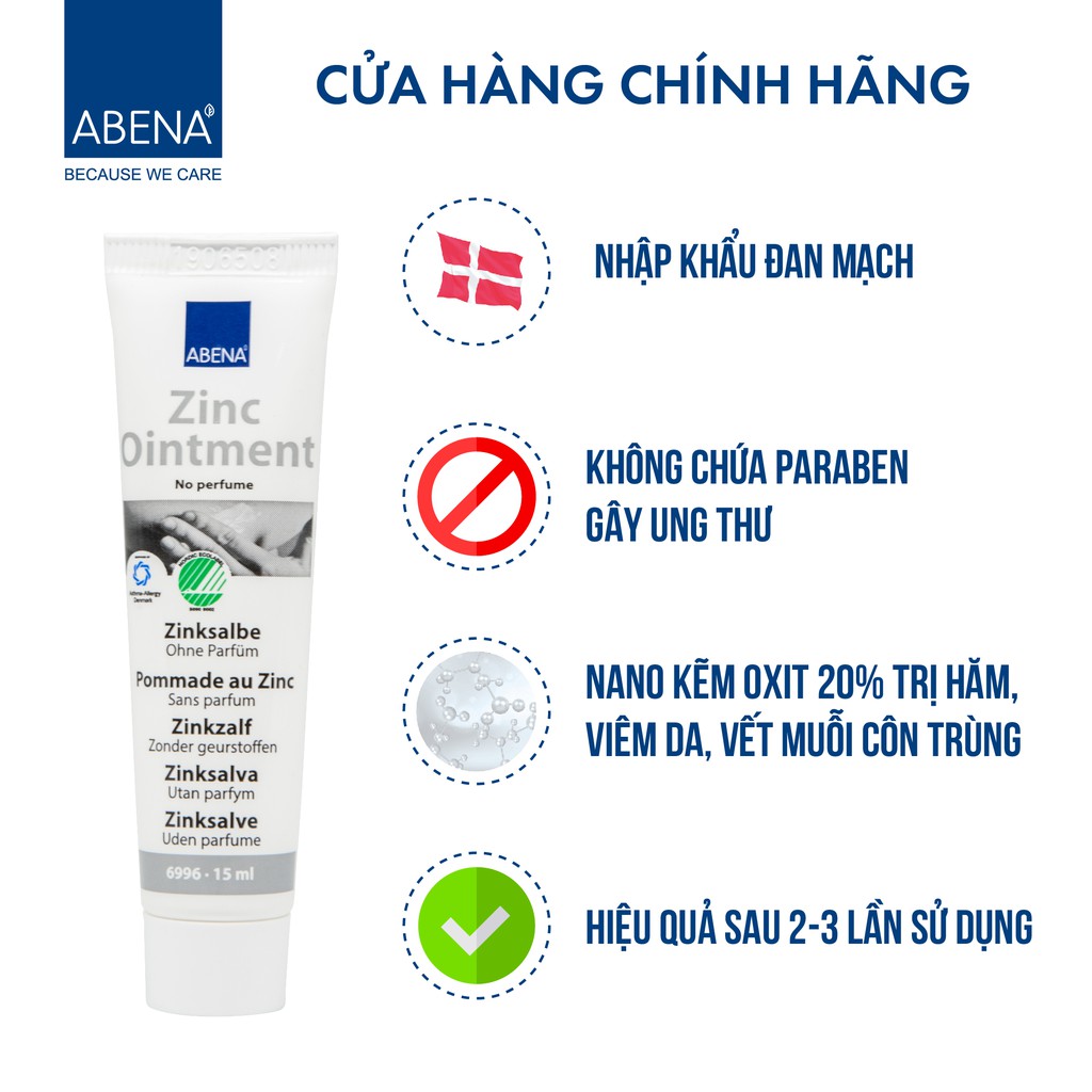 Quà tặng đi sinh Abena cho mẹ nhập khẩu Đan Mạch