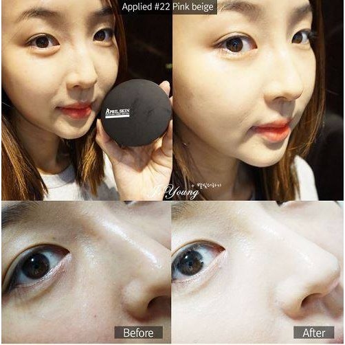 Phấn nước April Skin Magic Snow Cushion 2.0 (phiên bản mới 2016)