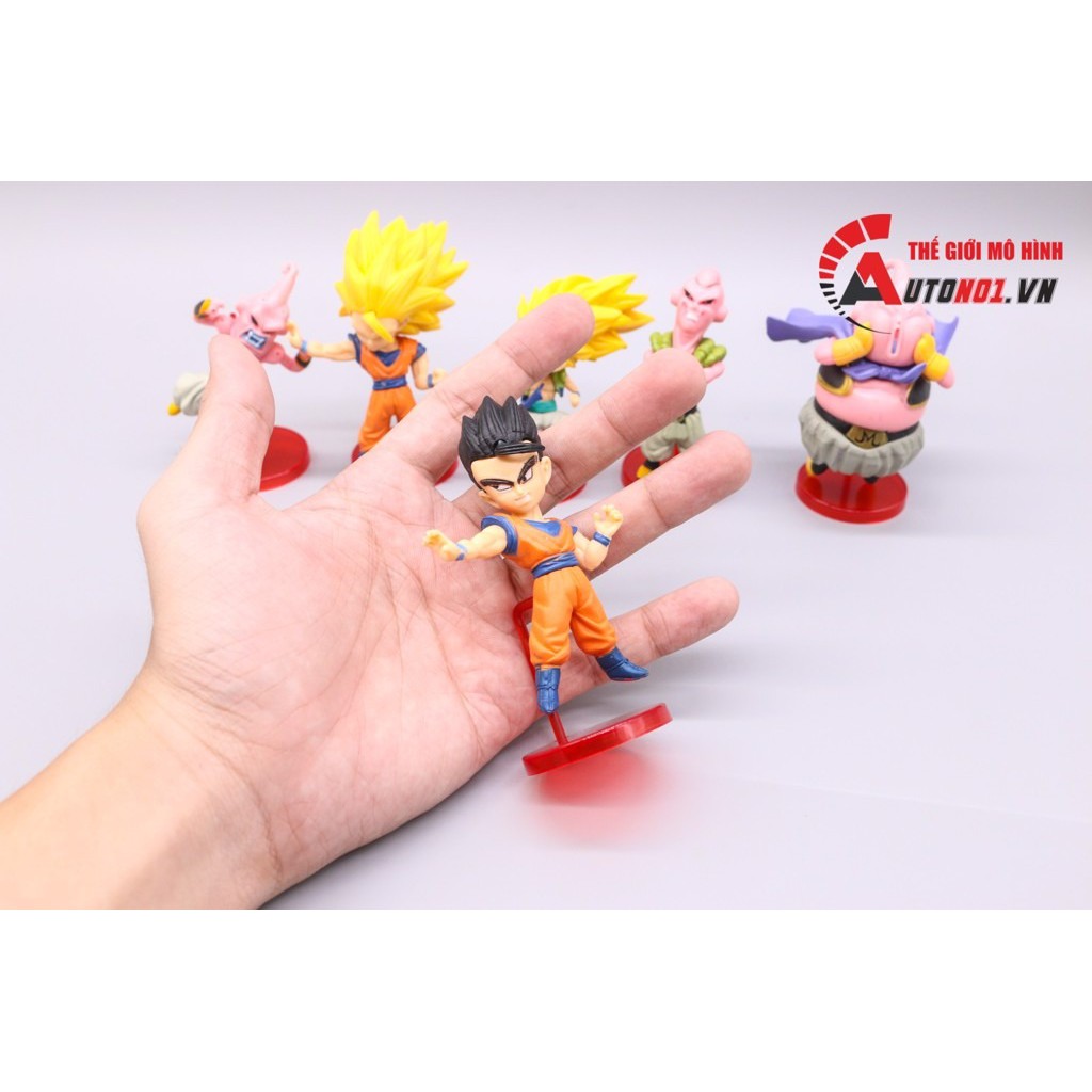 MÔ HÌNH NHÂN VẬT DRAGON BALL SET 6 CON 9CM 6918