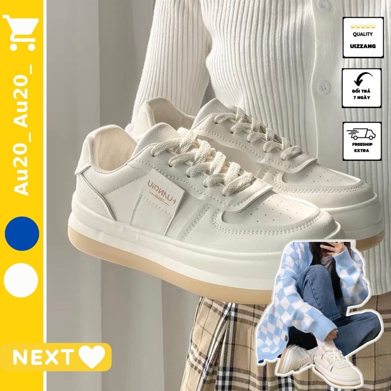 Giày Thể Thao Sneaker Nữ 𝗨𝗹𝘇𝘇𝗮𝗻𝗴 𝗕𝗔́𝗡𝗛 𝗠𝗜̀ 𝗧𝗿𝗲𝗻𝗱𝗶𝗻𝗴 HOT Nhất Phong Cách Cute