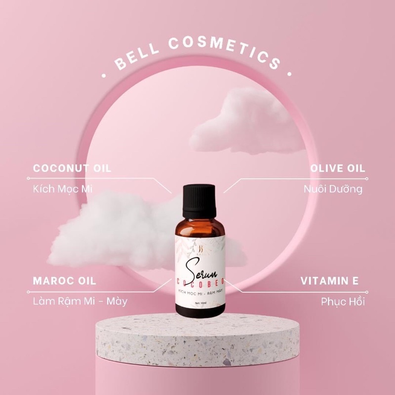 [FULL BOX KÈM CỌ CHUỐT] SERUM KÍCH MI COCOBELL (làm dày và dài mi sau 7-10 ngày,dưỡng hồng môi hiệu quả)